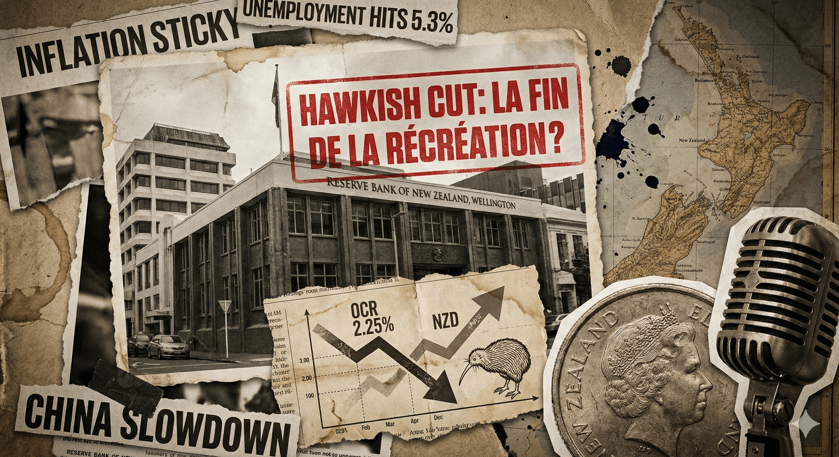 Un hawkish cut qui signifie peut-être la fin de la récréation en Nouvelle-Zélande